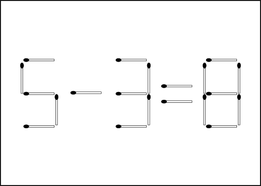 マッチ棒クイズ