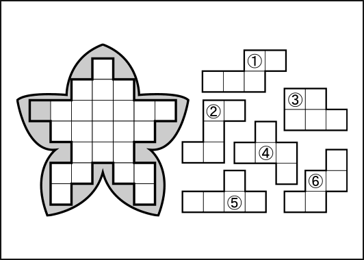 ピースはめ込みパズル