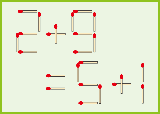 マッチ棒パズル