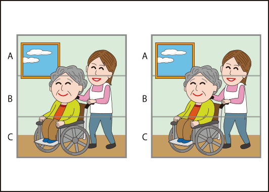 間違い探しパズル