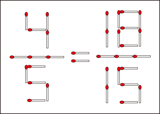 マッチ棒パズル