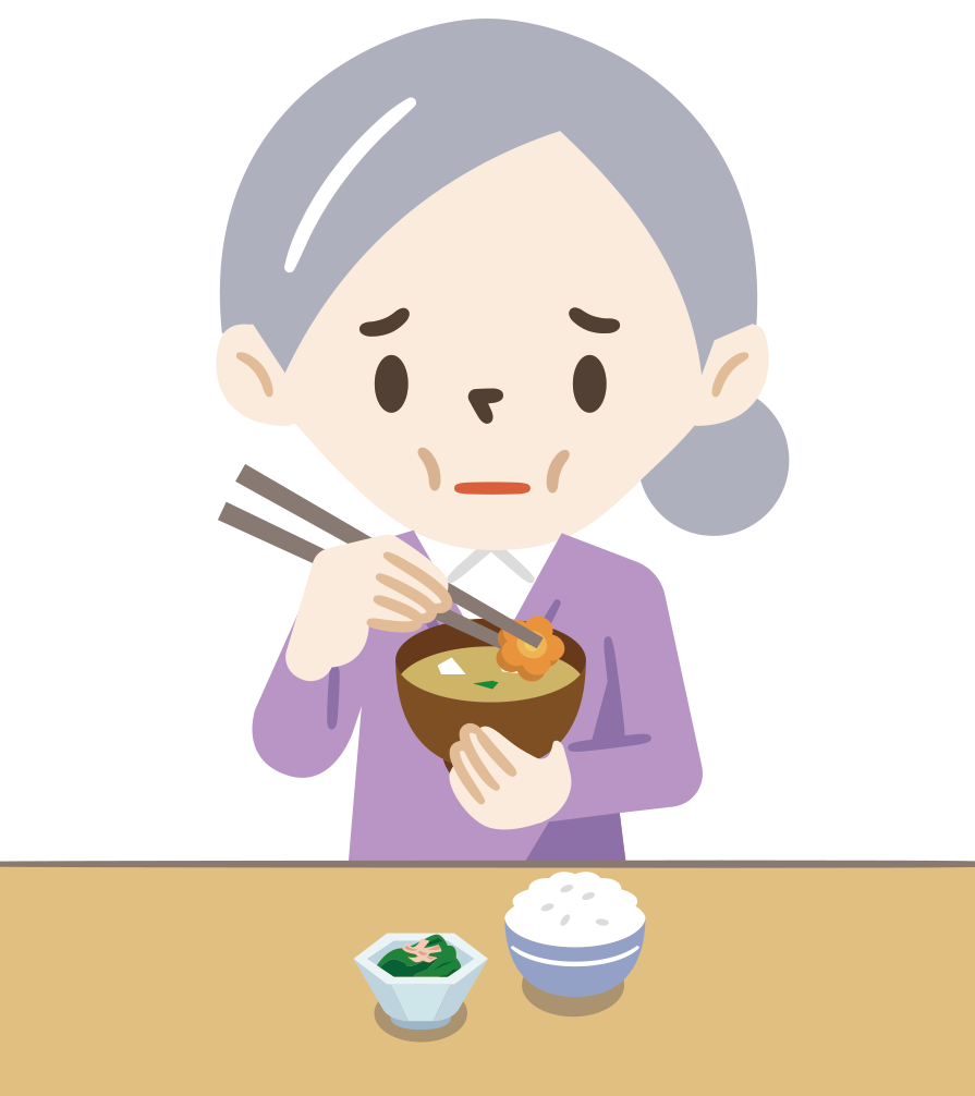 栄養状態の悪化の防止