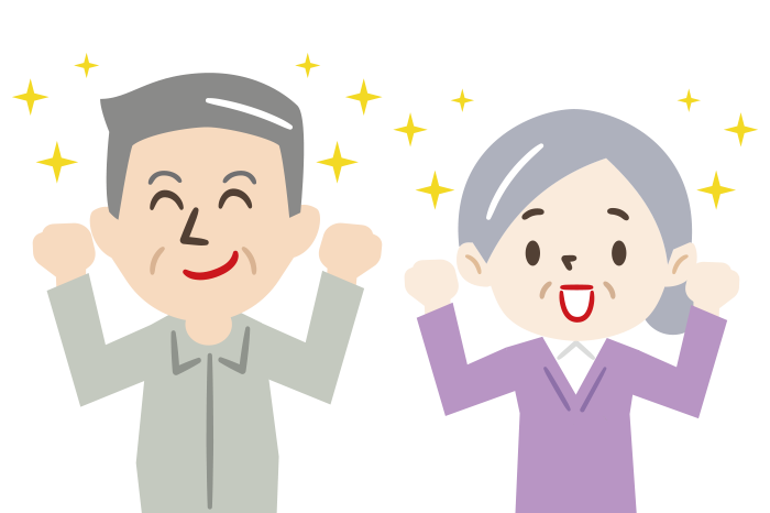 男性と女性のイラスト