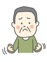 動作が緩慢 （無動）