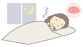 睡眠のイラスト