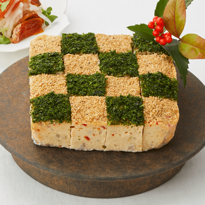 お正月 やわらか松風焼き