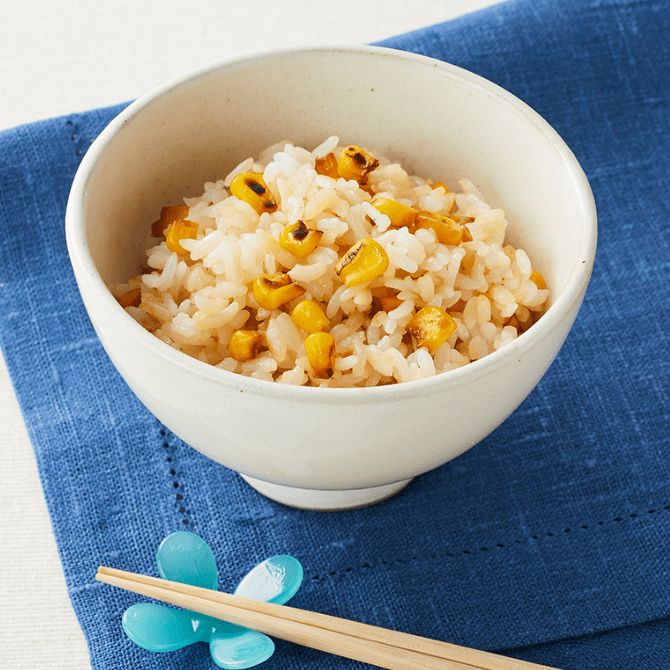 焼きとうもろこしごはん