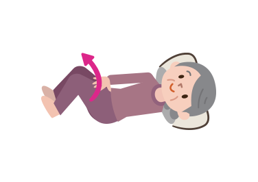 布団の中でポカポカ体操