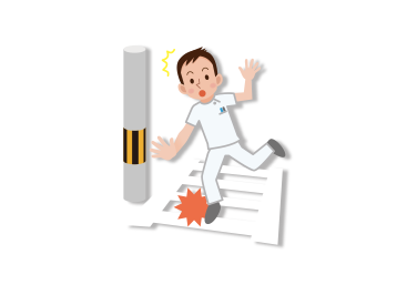 平地での転倒を予防しよう