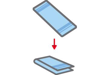 フェイスタオルを用意しましょう！