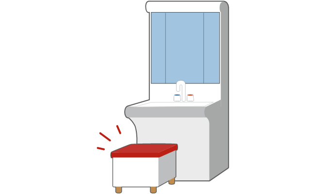 前かがみの姿勢は、負荷1.5倍！？