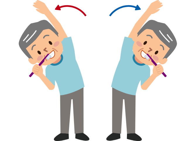 側屈運動（そっくつうんどう）