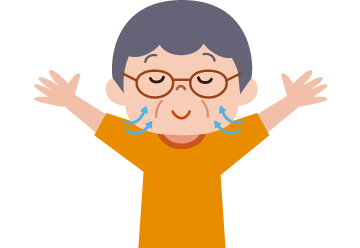 ストレッチ時は深く・長い呼吸を継続して