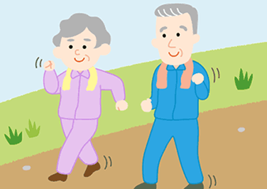足腰に不安がある方に