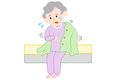 日常の動作が難しい方に