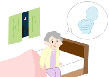 トイレの失敗が多い方に