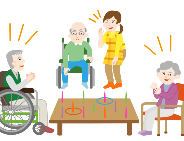 意欲を引き出しやすいグループでの運動。