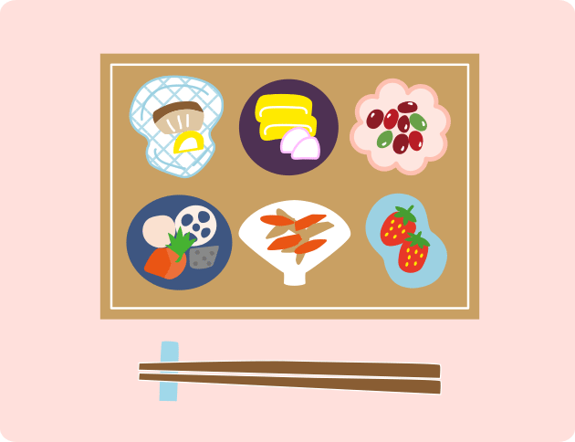 彩りゆたかな食材と食が進みやすい食器を活用。