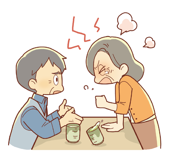 認知症の母は怒りの感情がうまくコントロールできず、介護する父と口ゲンカばかりしています。