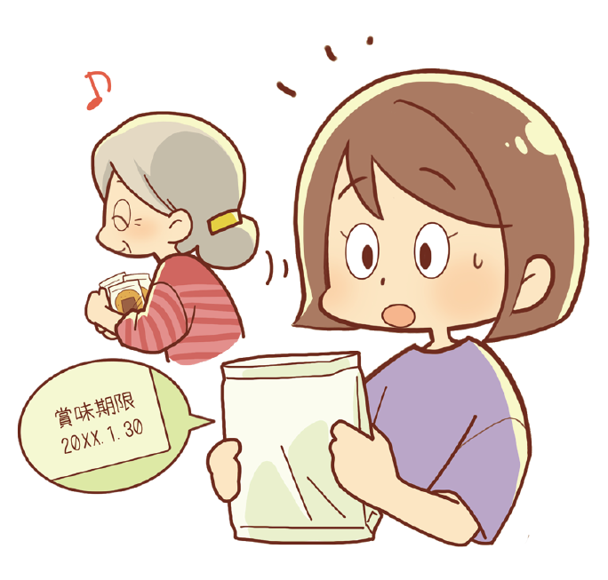 認知症の母が、ときどき賞味期限切れのお菓子を近所に配っているようで困っています。