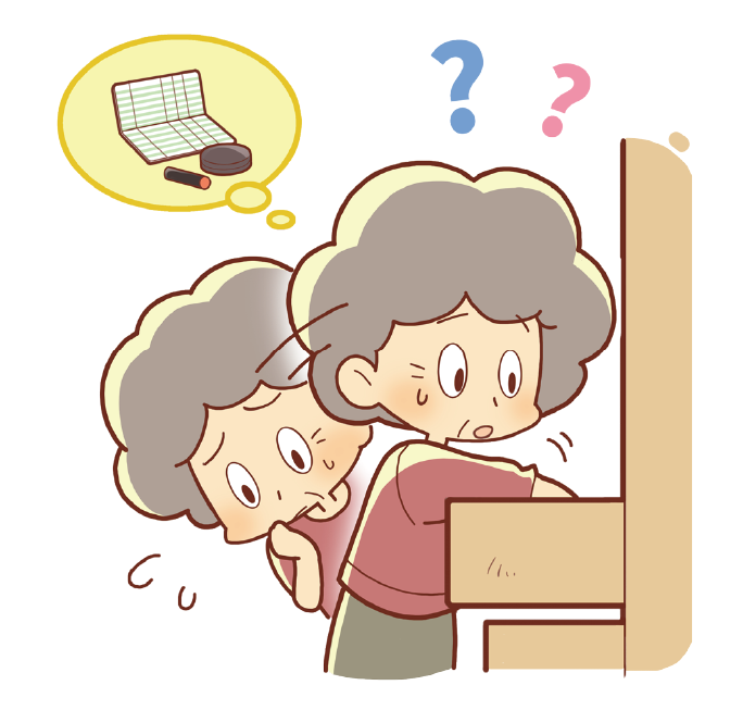 一人暮らしで認知症の母の所へ行くと「通帳がない」といつも家中を探し回っています。