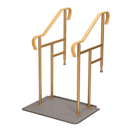 据え置き型の手すり