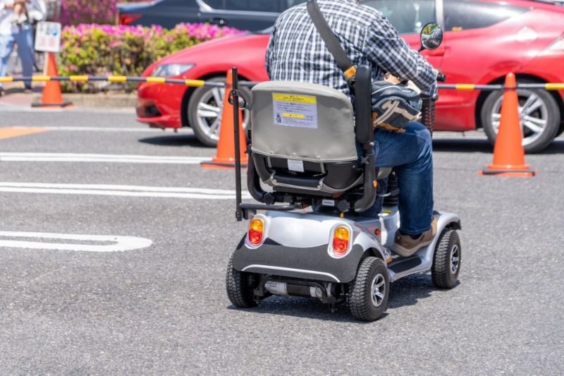 シニアカーの安全な使い方