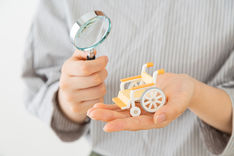 車椅子のパーツの名前と役割