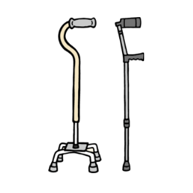 歩行補助つえ