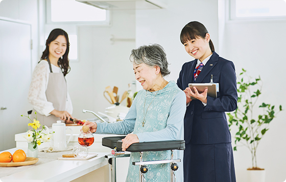 モニタリング（定期訪問点検）サービス