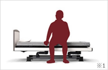 らくな立ち上がりに ～ハイロー[高さ調整]機能～