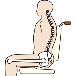 身体寸法に合わせる
