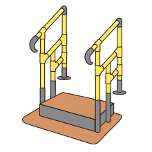据え置き固定型