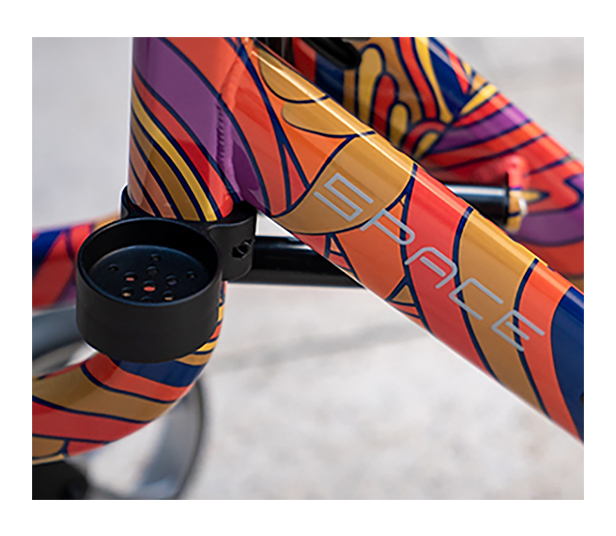 フラワー柄フレーム